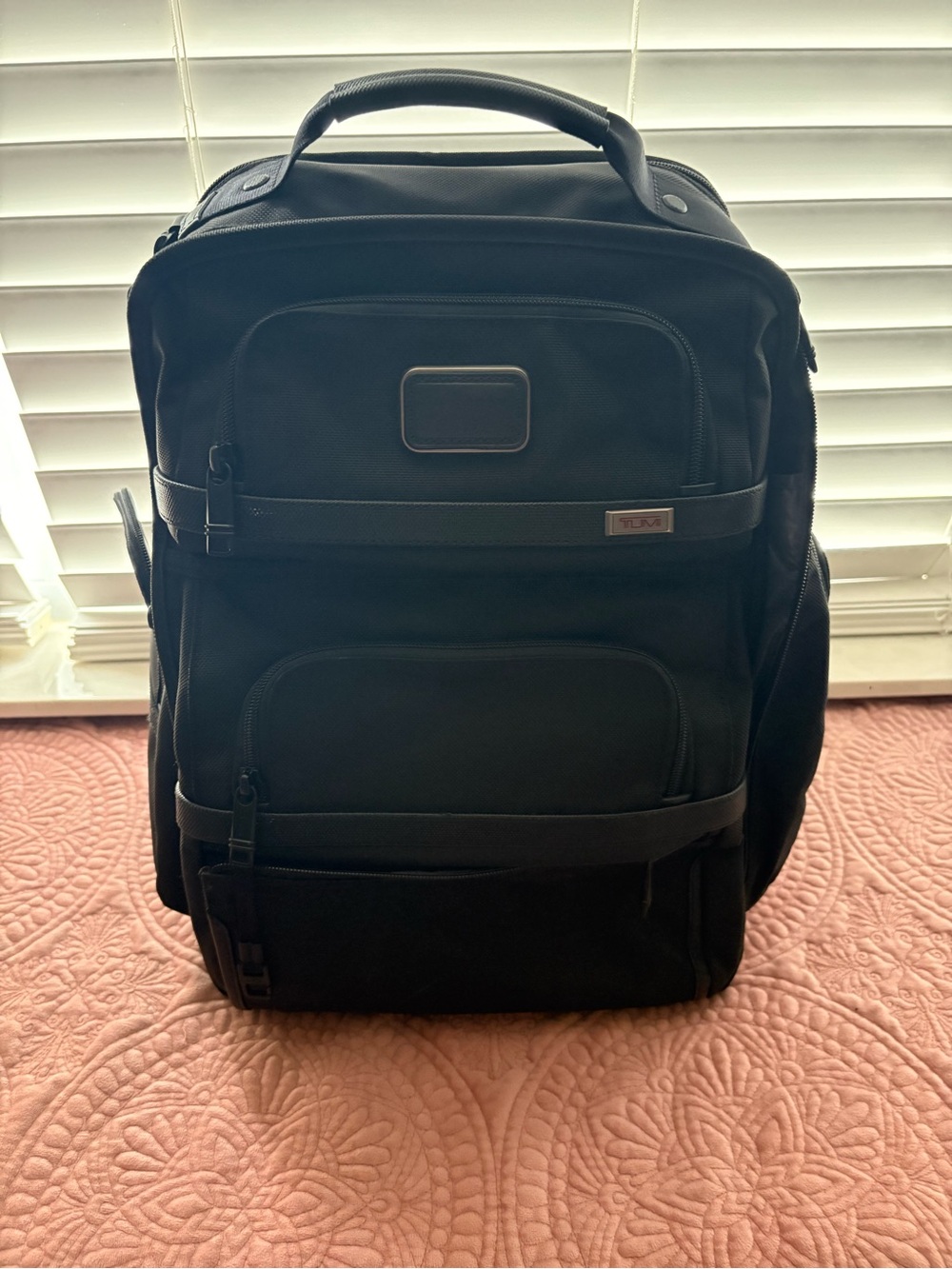TUMI Black Unisex Alpha Brief Pak